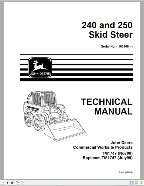 john deere 250 skid steer manual pdf|john deere 250 skid loader.